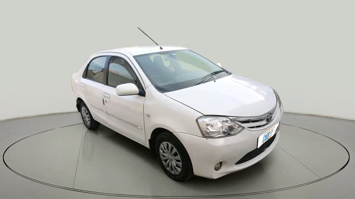 2011 Toyota Etios G, Petrol, Manual, 1,56,678 km, exterior