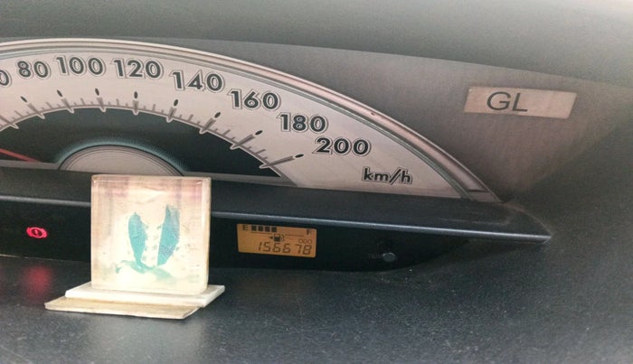 2011 Toyota Etios G, Petrol, Manual, 1,56,678 km, interior