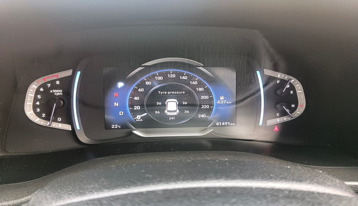 2022 Hyundai Creta SX (O) IVT KNIGHT 1.5 PETROL, Petrol, Automatic, 41,491 km, interior