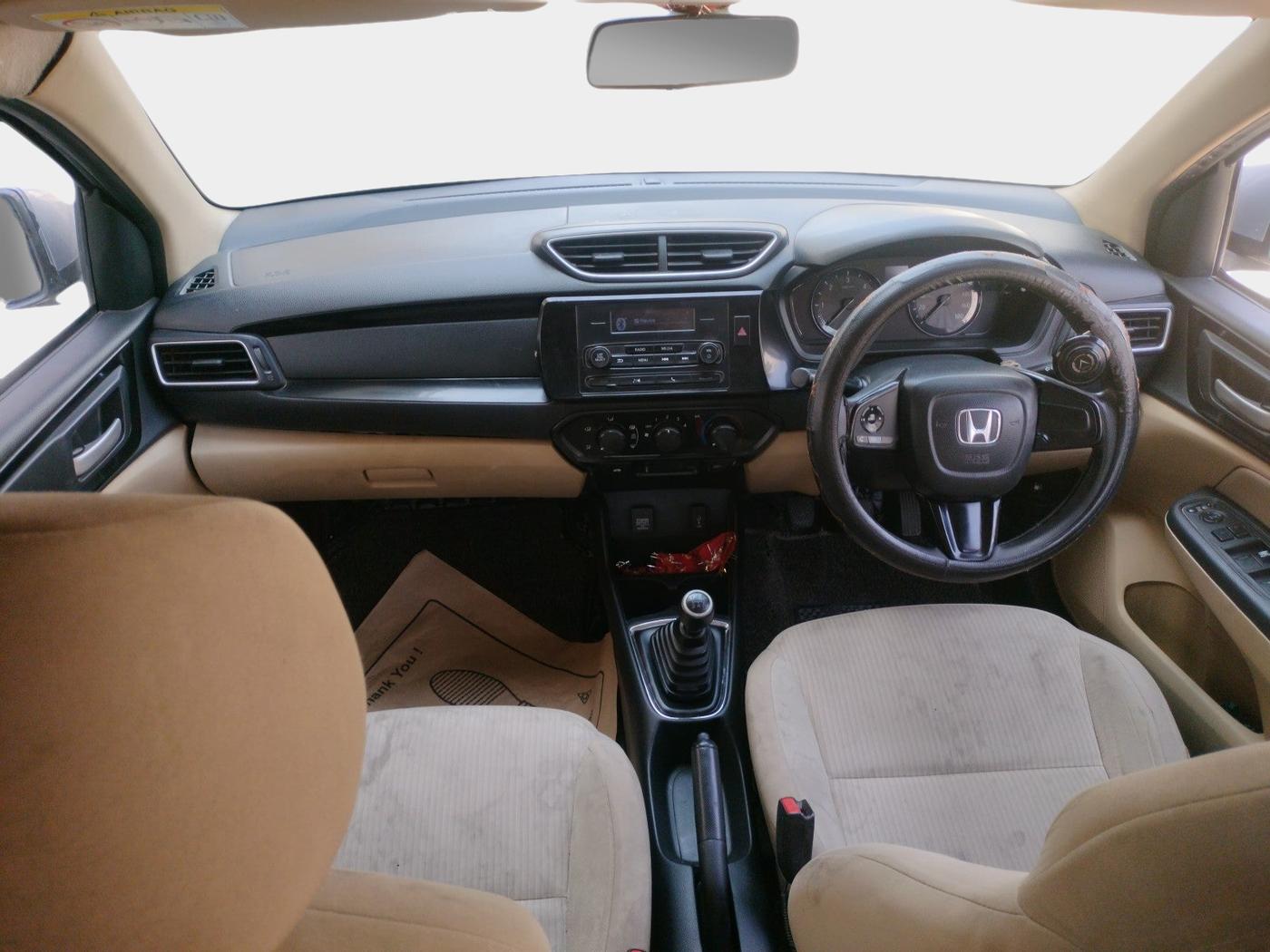 2019 Honda Amaze 1.5L I-DTEC S, Diesel, Manual, 57,655 km, interior