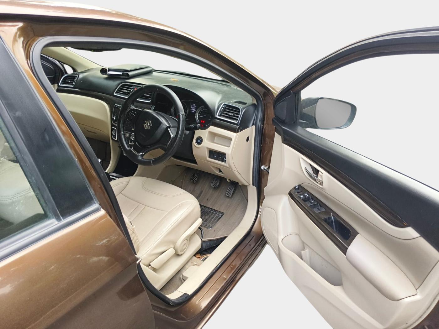 2017 Maruti Ciaz ZETA 1.4  MT PETROL, Petrol, Manual, 69,960 km, interior