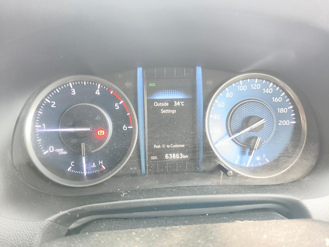2021 Toyota Fortuner 2.8 4X2 MT, Diesel, Manual, 63,863 km, interior