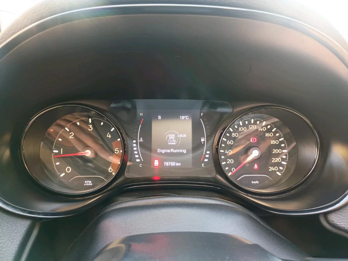 2017 Jeep Compass LONGITUDE 2.0 DIESEL, Diesel, Manual, 78,750 km, interior