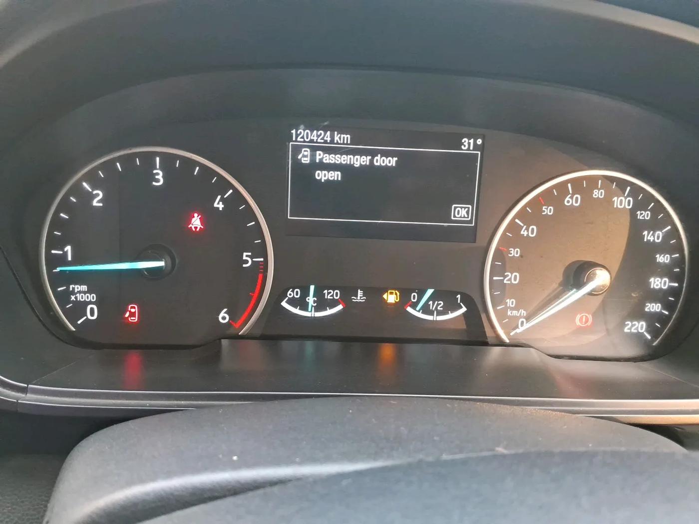 2019 Ford Ecosport TITANIUM 1.5L THUNDER EDTION DIESEL, Diesel, Manual, 1,20,424 km, interior