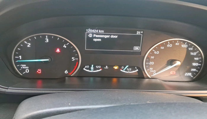 2019 Ford Ecosport TITANIUM 1.5L THUNDER EDTION DIESEL, Diesel, Manual, 1,20,424 km, interior