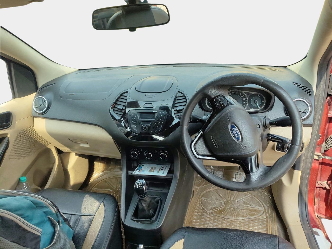 2015 Ford Figo Aspire AMBIENTE 1.5 DIESEL, Diesel, Manual, 94,322 km, interior