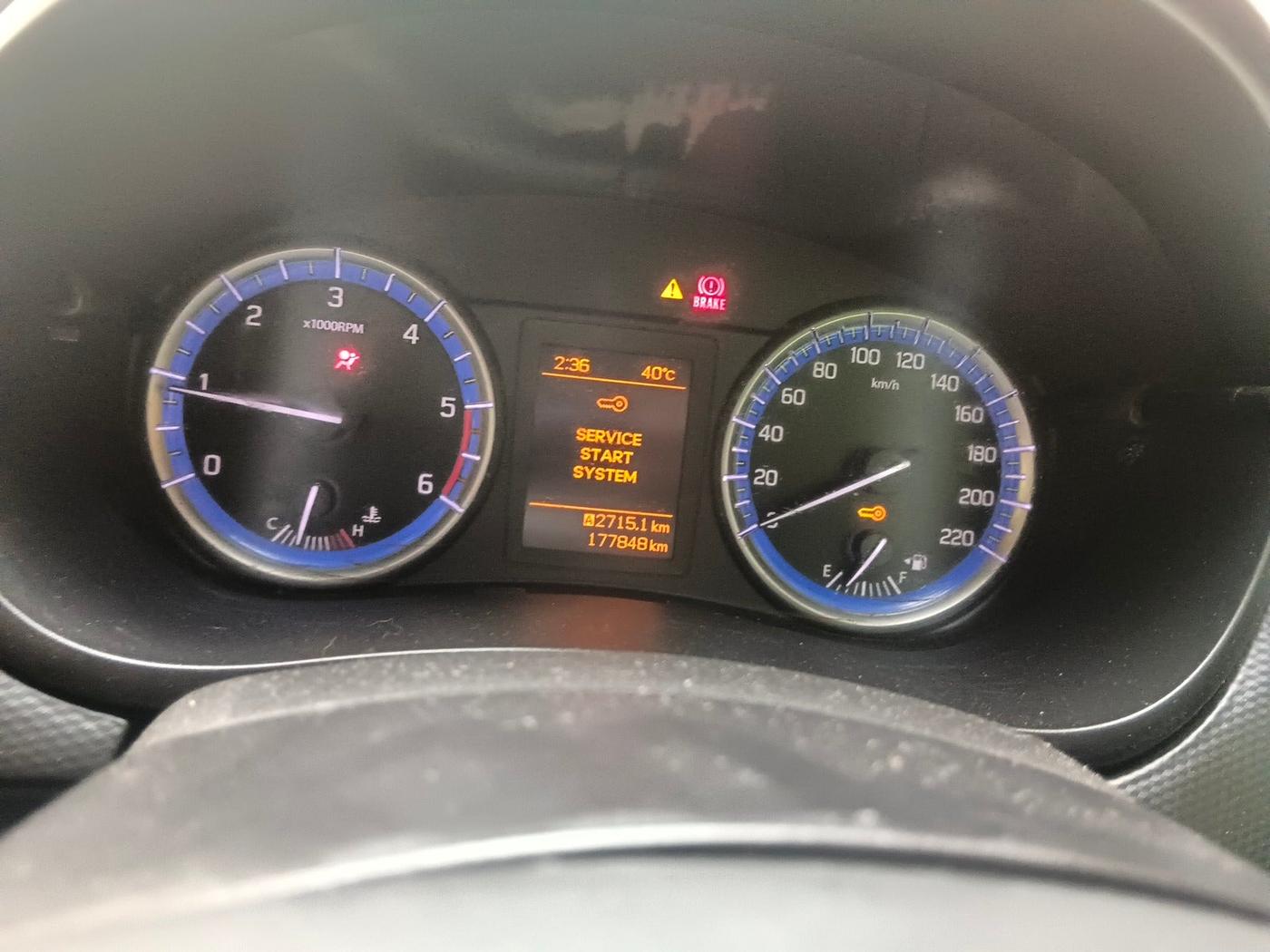2017 Maruti S Cross ZETA 1.3, Diesel, Manual, 1,77,848 km, interior