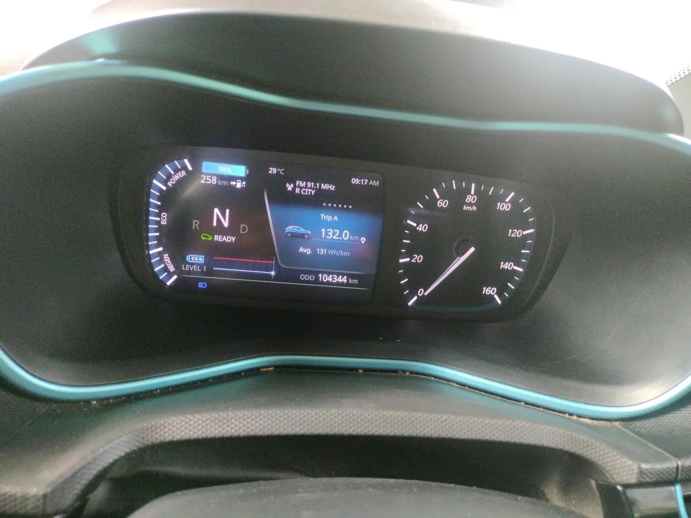 2022 Tata NEXON EV XZ PLUS DARK EDITION, Electric, Automatic, 1,06,097 km, interior