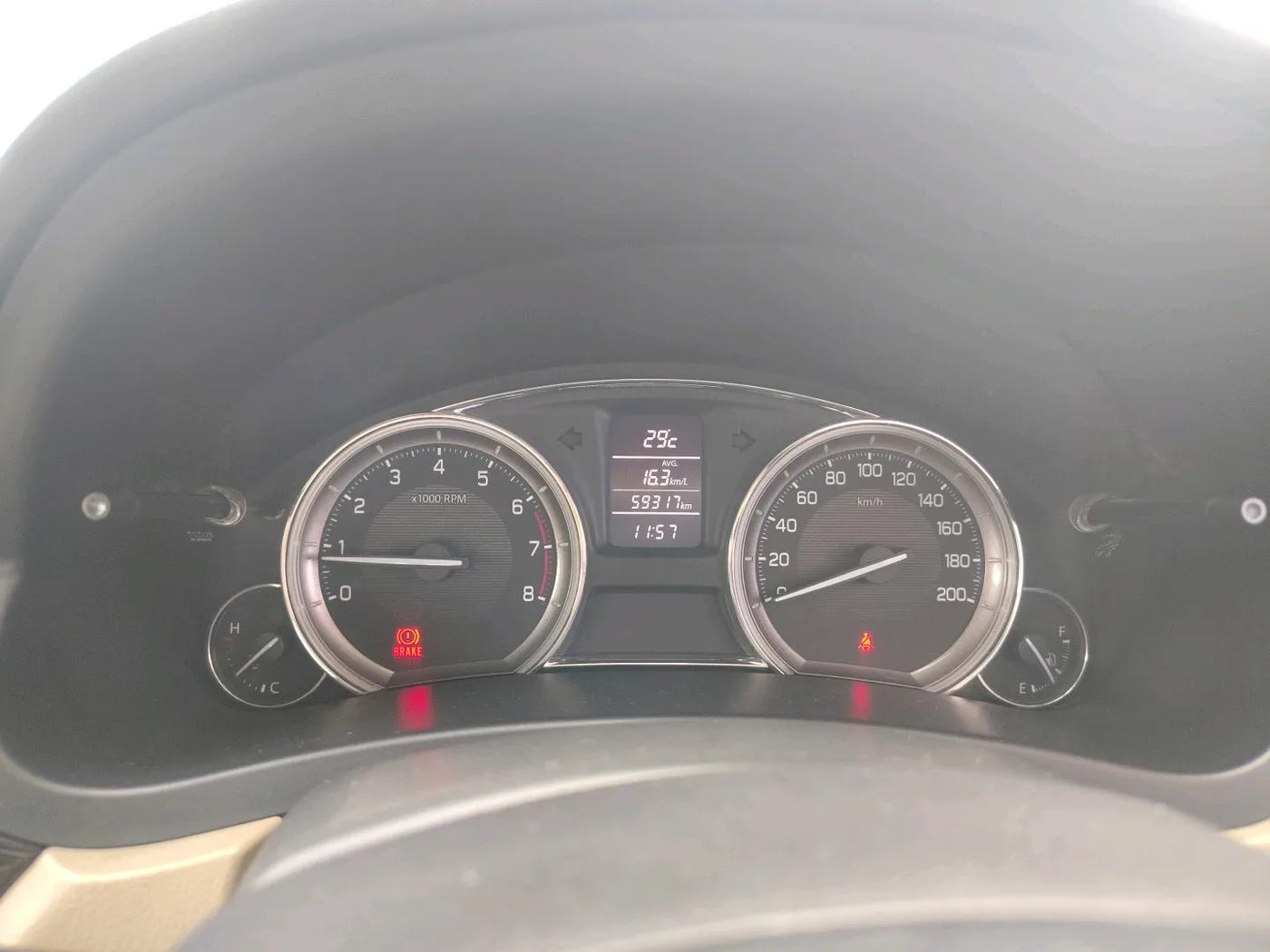 2014 Maruti Ciaz ZXI, Petrol, Manual, 59,317 km, interior