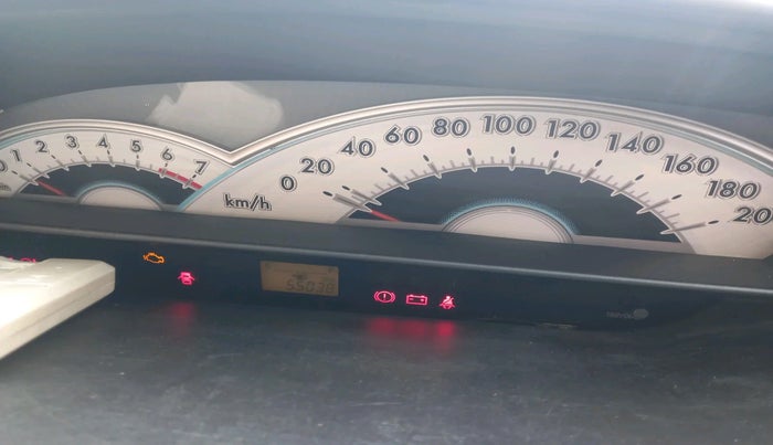 2011 Toyota Etios V, Petrol, Manual, 55,038 km, interior