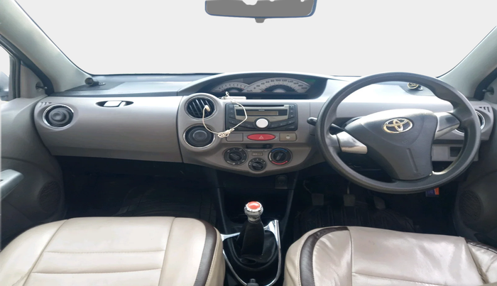 2011 Toyota Etios V, Petrol, Manual, 55,038 km, interior