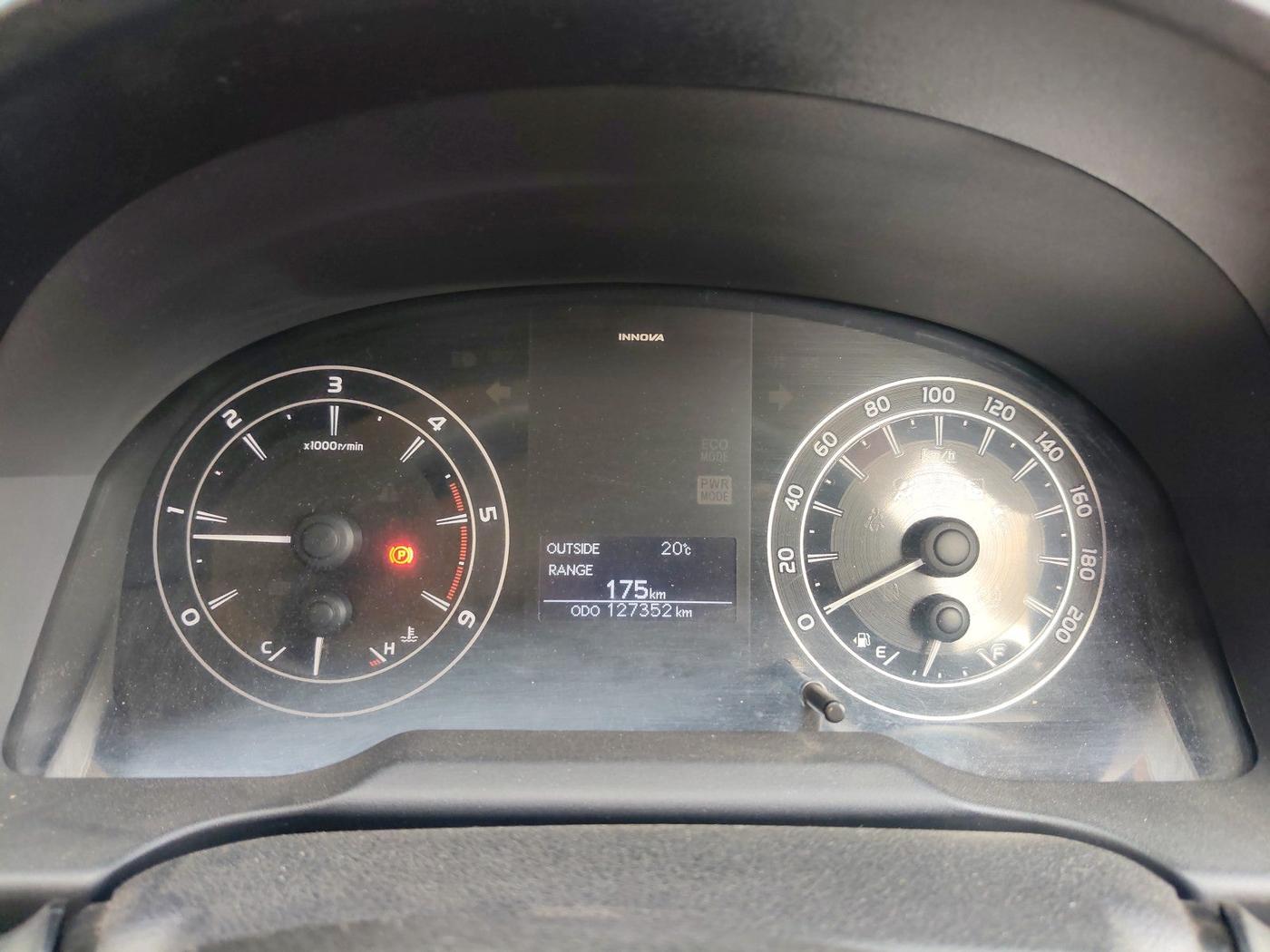 2018 Toyota Innova Crysta 2.4 G 8 STR, Diesel, Manual, 1,27,352 km, interior