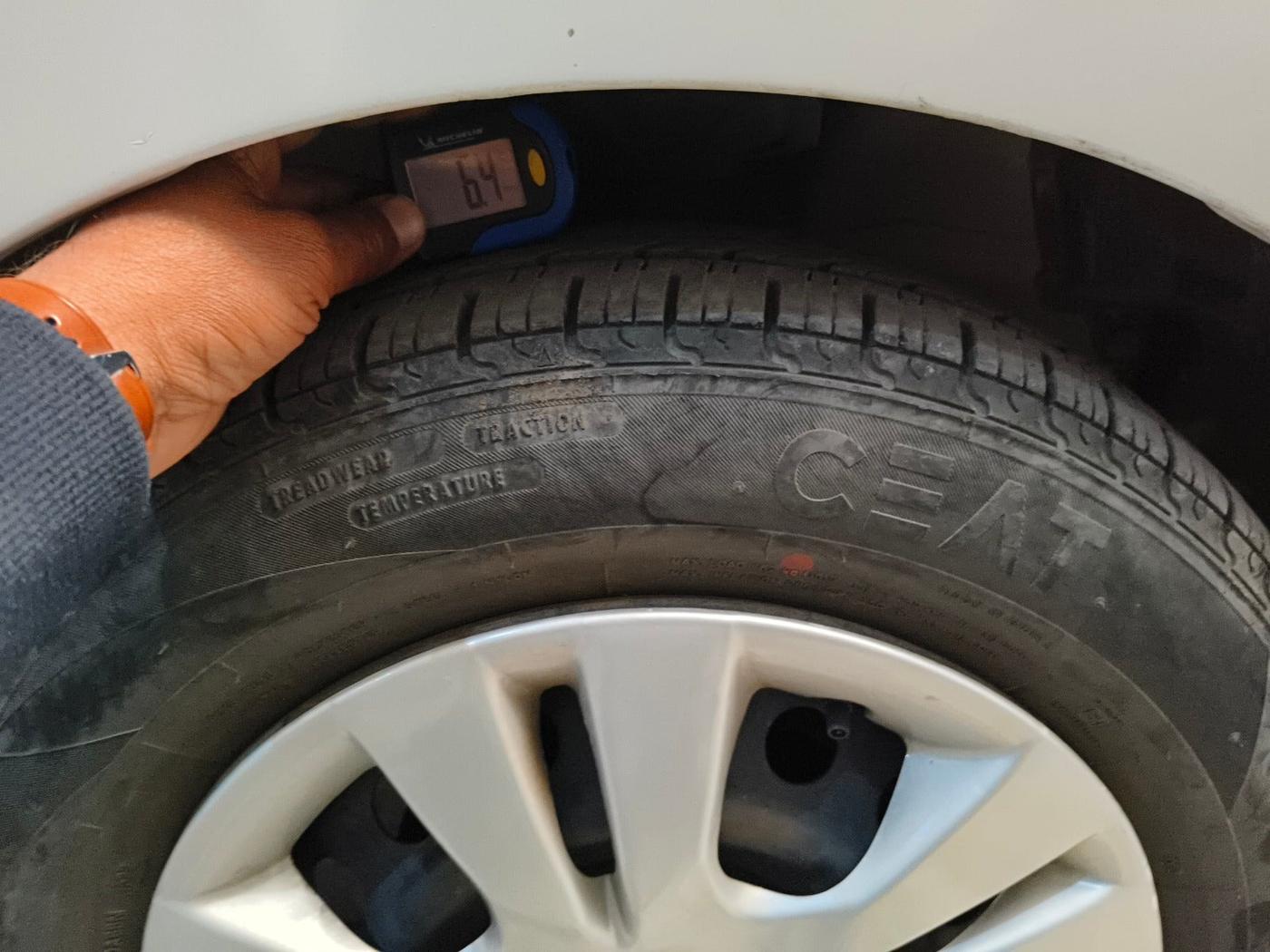 2014 Maruti Celerio VXI, Petrol, Manual, 68,667 km, tyre
