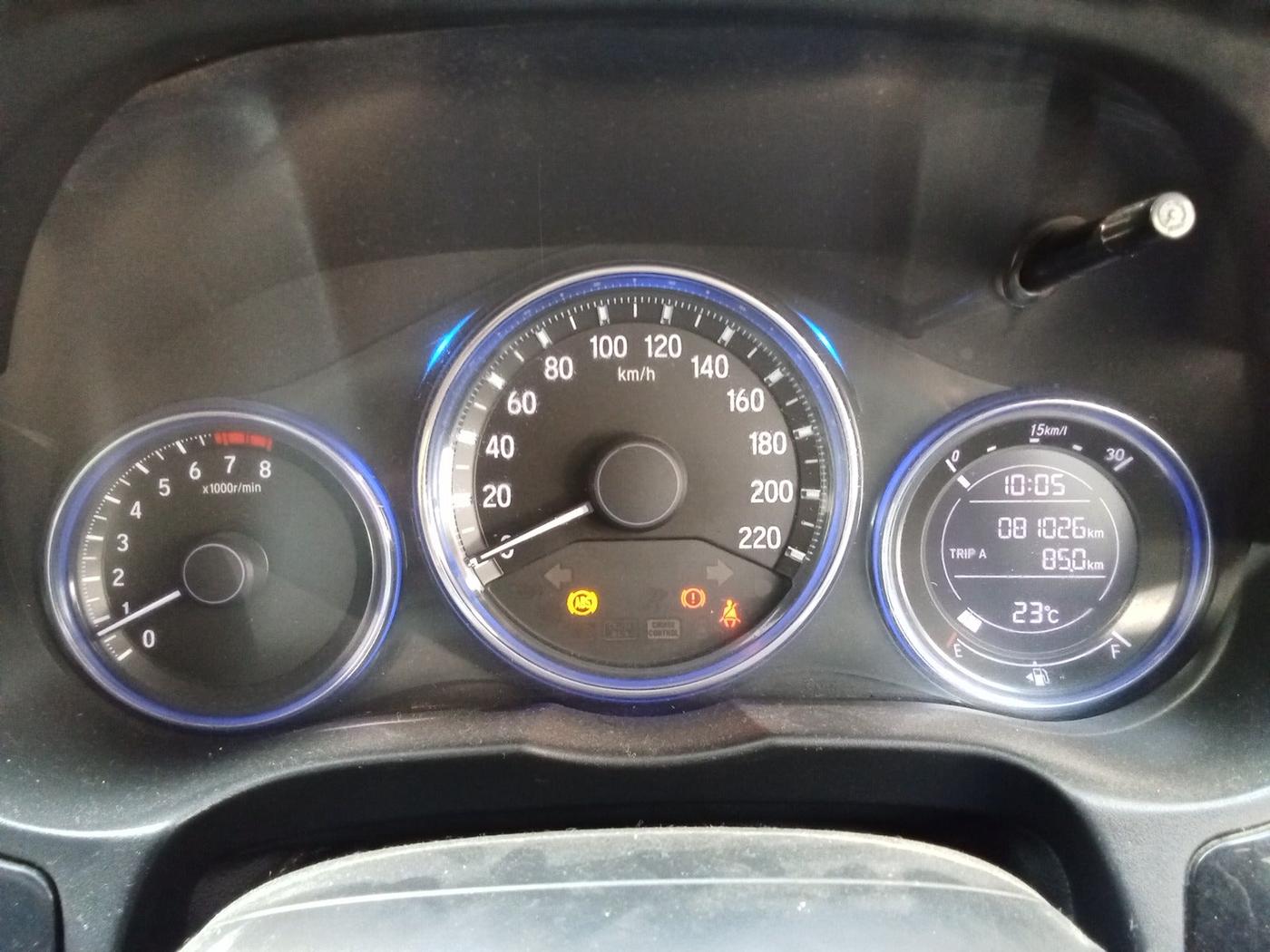 2016 Honda City 1.5L I-VTEC SV, Petrol, Manual, 81,026 km, interior