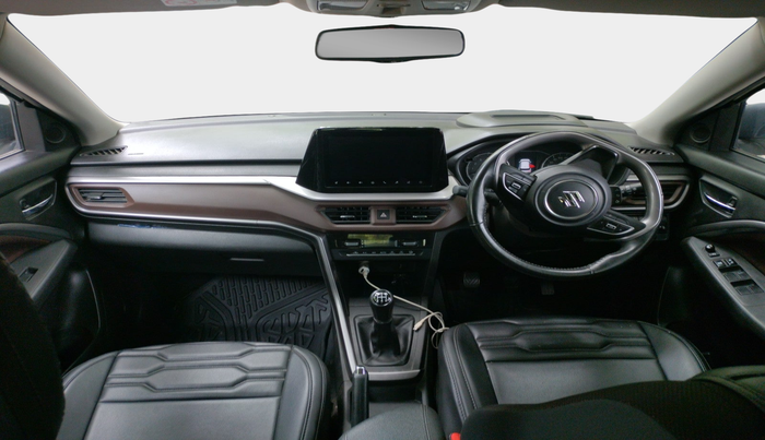 2023 Maruti BREZZA ZXI + SMART HYBRID, Petrol, Manual, 27,108 km, interior