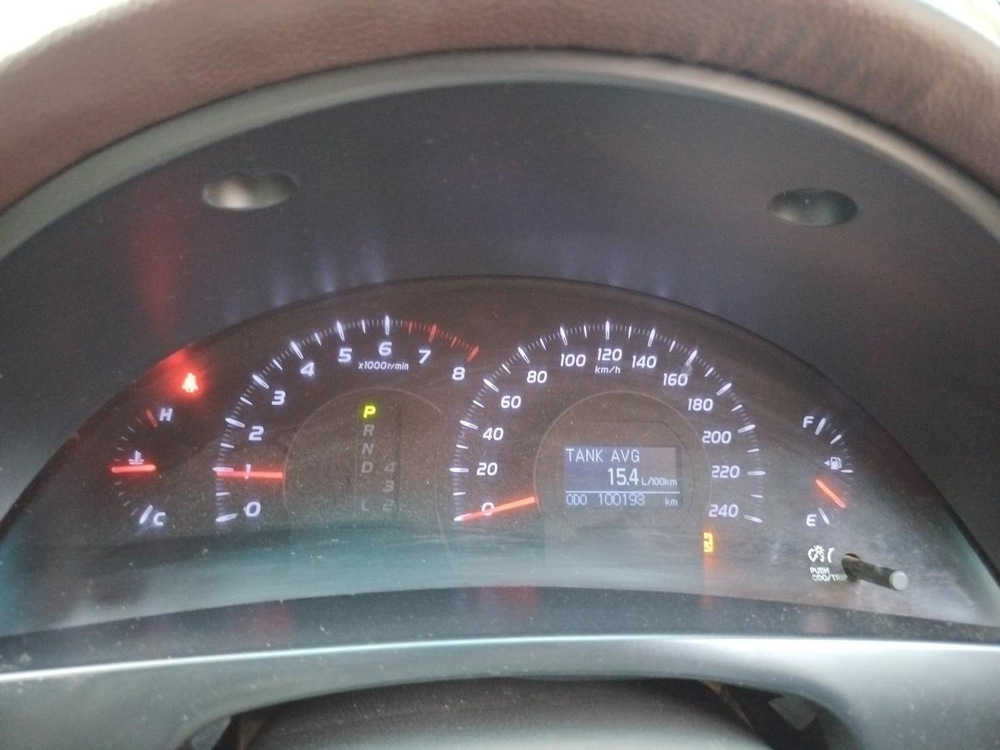 2011 Toyota Camry W4 AT, Petrol, Automatic, 2,25,879 km, interior