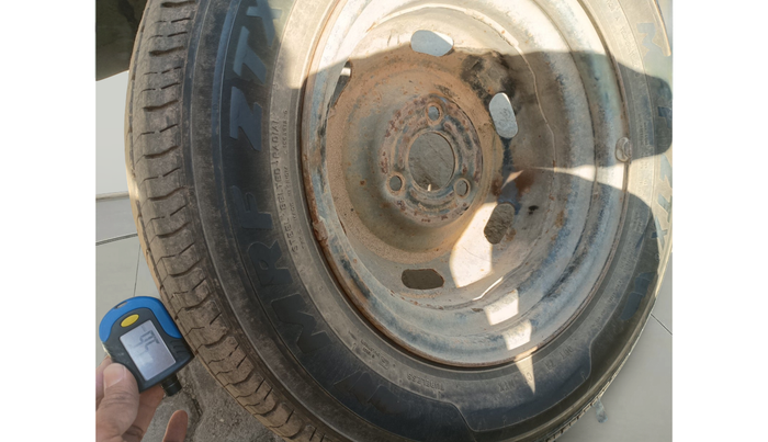 2016 Datsun Redi Go S, Petrol, Manual, 95,170 km, tyre