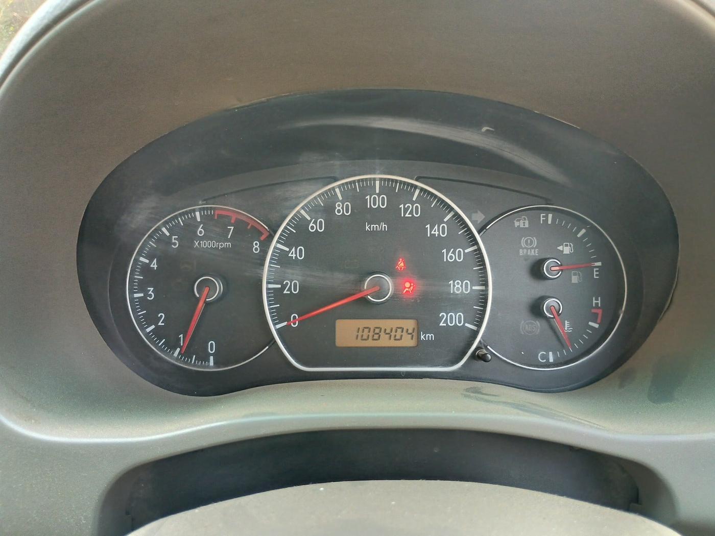 2010 Maruti SX4 ZXI, Petrol, Manual, 1,08,404 km, interior
