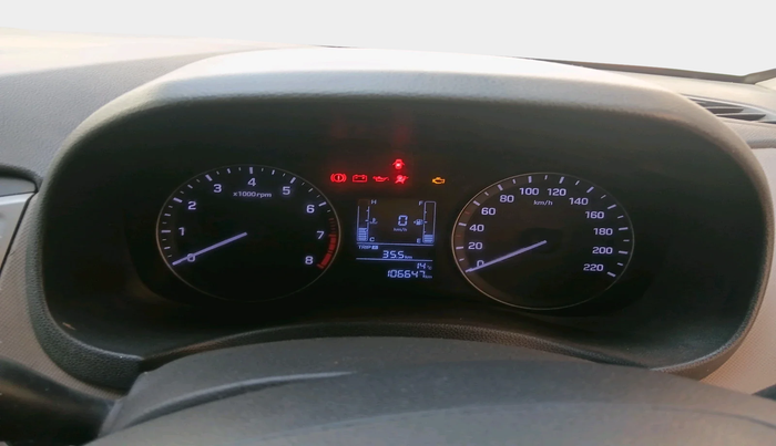 2016 Hyundai Creta SX PLUS 1.6 PETROL, Petrol, Manual, 1,06,647 km, interior