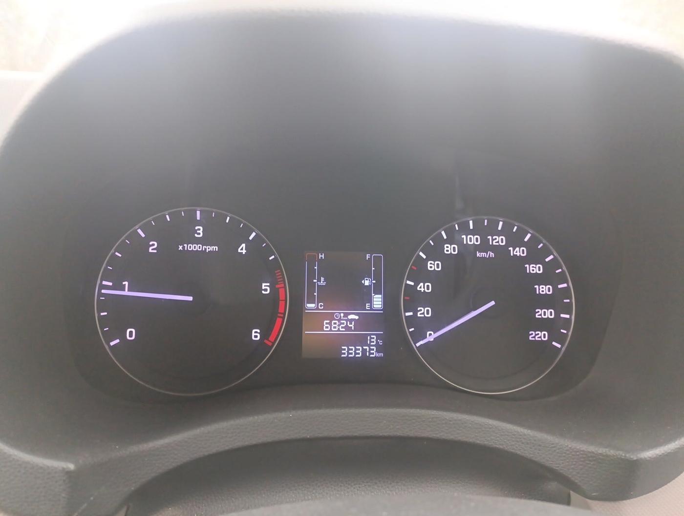 2017 Hyundai Creta E PLUS 1.4 DIESEL, Diesel, Manual, 33,373 km, interior