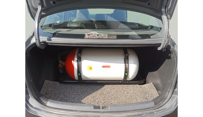 2021 Hyundai AURA S 1.2 CNG, Petrol, Manual, 23,930 km, exterior