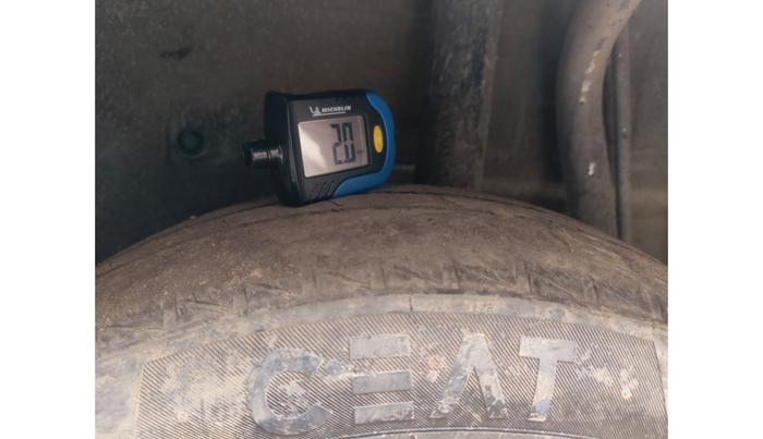 2015 Maruti Celerio VXI, Petrol, Manual, 82,872 km, tyre