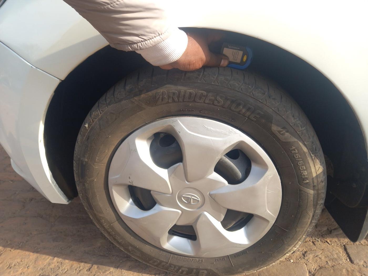 2022 Tata TIGOR XZ CNG, Petrol, Manual, 79,569 km, tyre