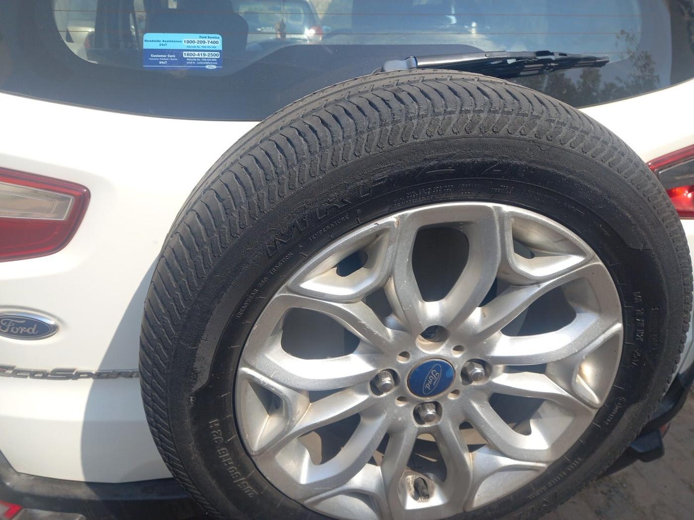 2017 Ford Ecosport TITANIUM 1.5L PETROL AT, Petrol, Automatic, 62,933 km, tyre