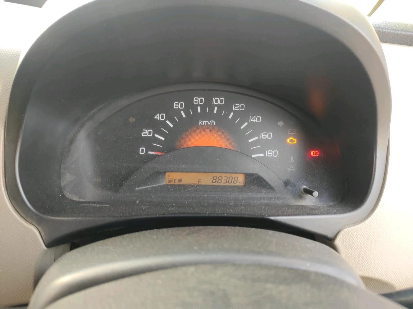 2016 Maruti Wagon R 1.0 LXI CNG, CNG, Manual, 88,388 km, interior
