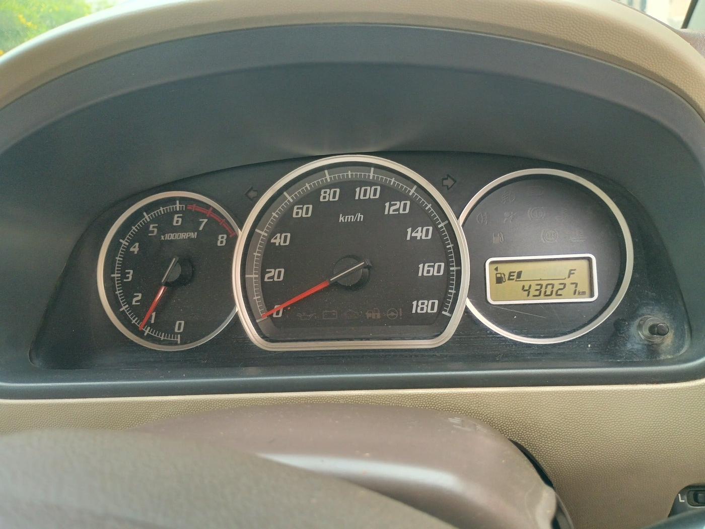 2010 Maruti Zen Estilo VXI, Petrol, Manual, 43,027 km, interior