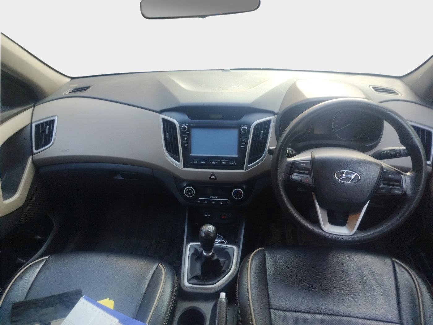 2017 Hyundai Creta SX PLUS 1.6 DIESEL, Diesel, Manual, 28,902 km, interior