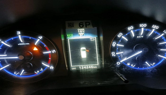 2019 Toyota Innova Crysta 2.8 ZX AT 7 STR, Diesel, Automatic, 1,24,246 km, interior