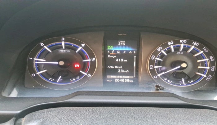 2017 Toyota Innova Crysta 2.4 ZX 7 STR, Diesel, Manual, 2,04,659 km, interior