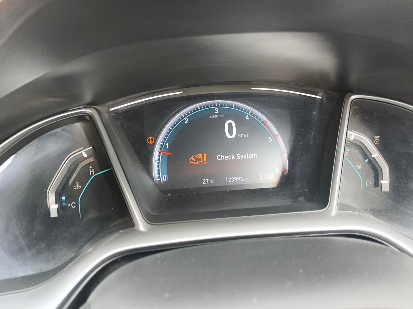 2019 Honda Civic 1.6L I-DTEC ZX MT, Diesel, Manual, 1,23,993 km, interior