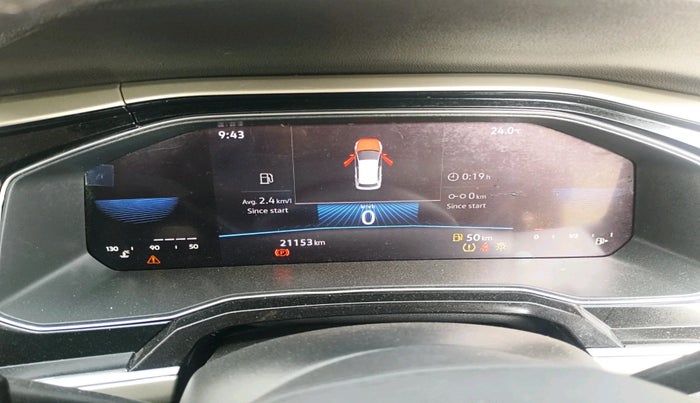 2022 Volkswagen VIRTUS TOPLINE TSI 1.0 MT, Petrol, Manual, 21,153 km, interior