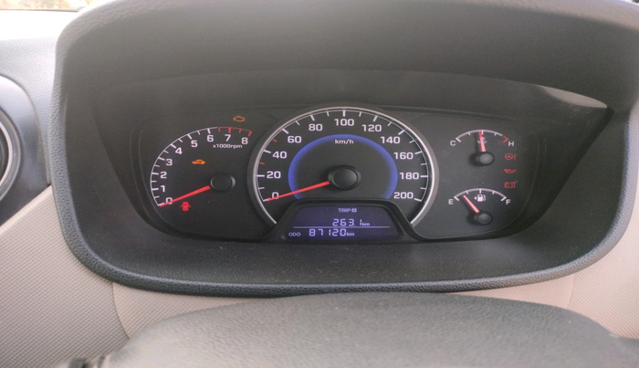 2016 Hyundai Grand i10 SPORTZ 1.2 KAPPA VTVT, Petrol, Manual, 87,120 km, interior