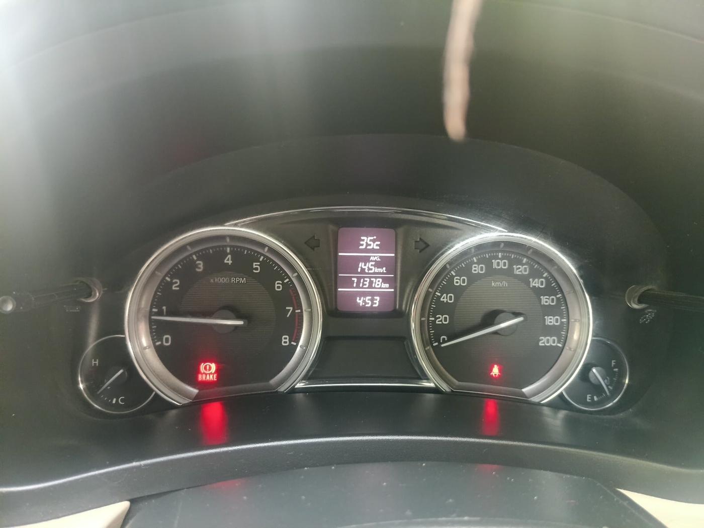 2018 Maruti Ciaz SIGMA 1.4 MT PETROL, Petrol, Manual, 71,378 km, interior