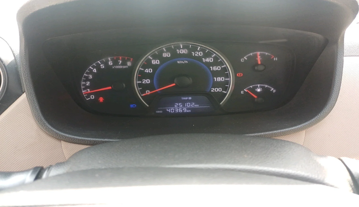 2015 Hyundai Grand i10 SPORTZ 1.2 KAPPA VTVT, Petrol, Manual, 40,369 km, interior