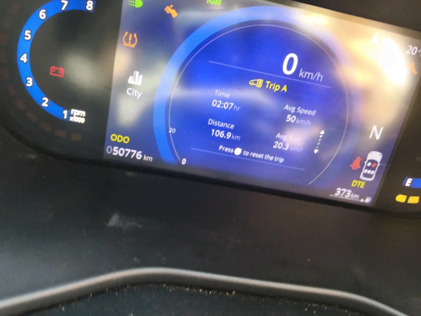 2024 Tata NEXON Creative Plus S 1.5 Revotorq 6AMT Dark Edition, Diesel, Automatic, 50,777 km, interior