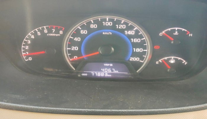 2018 Hyundai Grand i10 SPORTZ 1.2 KAPPA VTVT, Petrol, Manual, 80,000 km, interior