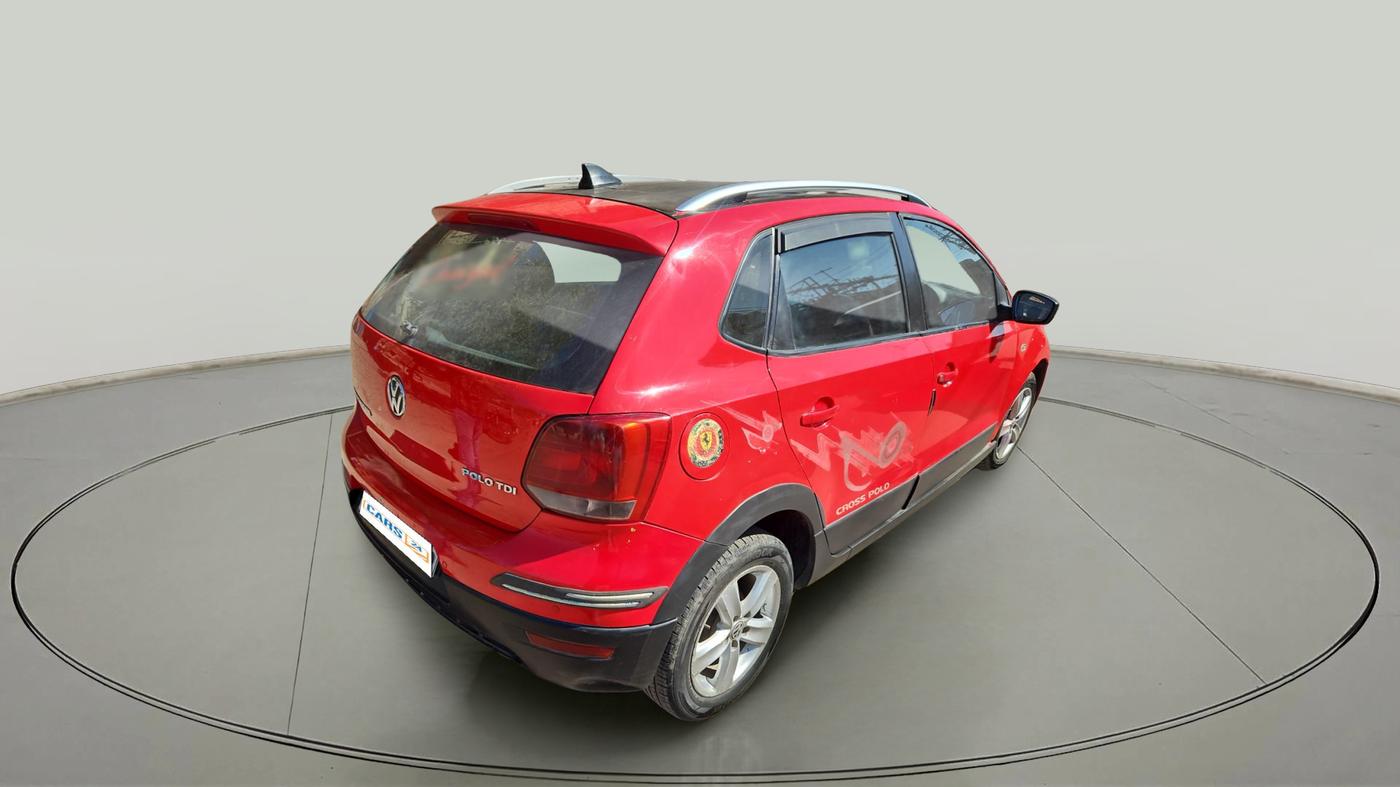 2013 Volkswagen Polo HIGHLINE DIESEL, Diesel, Manual, 1,17,622 km, exterior