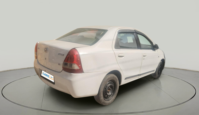 2012 Toyota Etios G, Petrol, Manual, 1,27,631 km, exterior