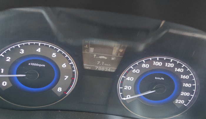 2014 Hyundai Verna FLUIDIC 1.6 VTVT SX OPT, Petrol, Manual, 78,834 km, interior