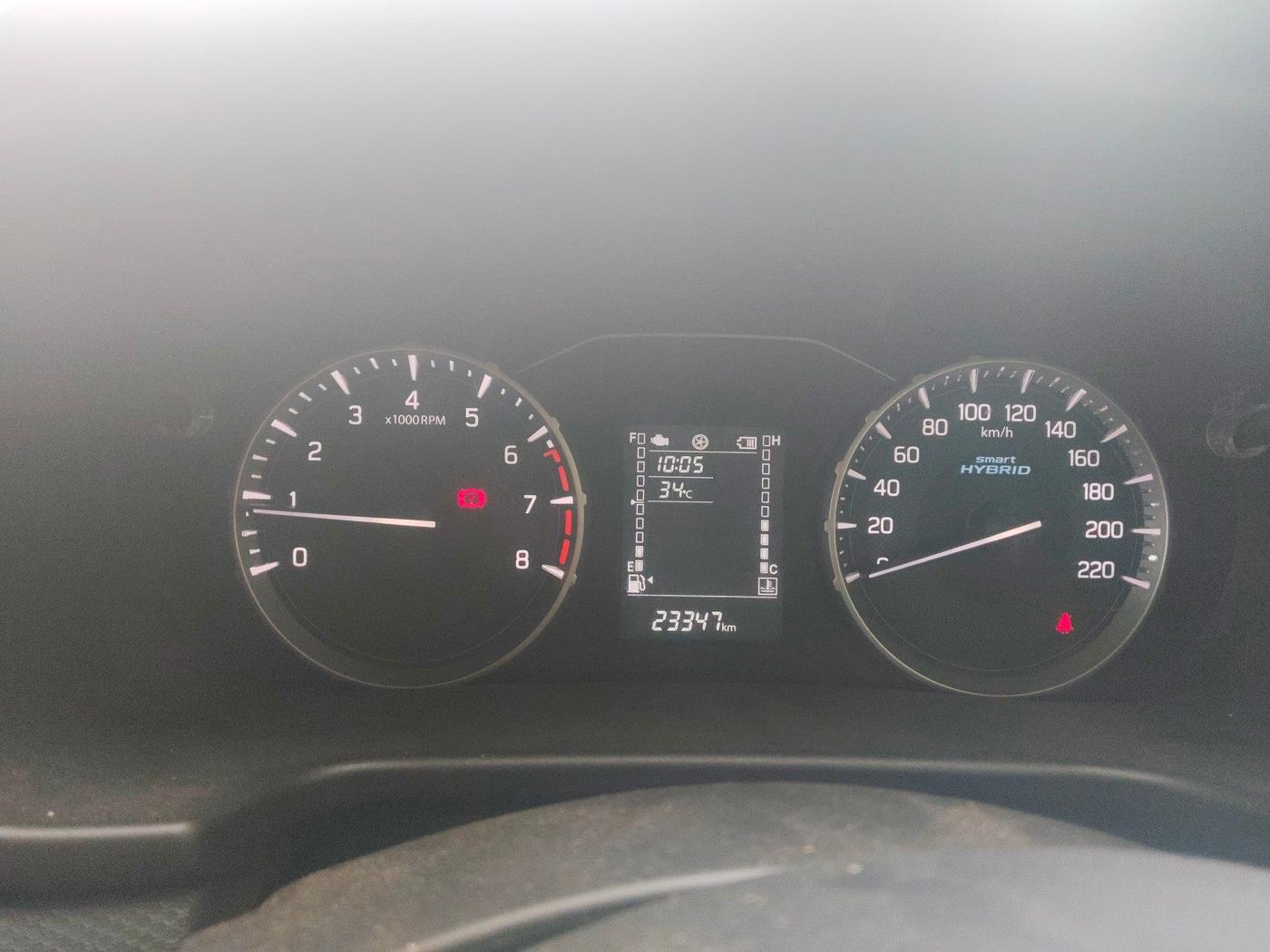 2022 Maruti BREZZA VXI SMART HYBRID, Petrol, Manual, 23,347 km, interior