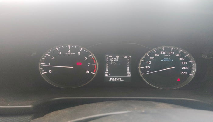 2022 Maruti BREZZA VXI SMART HYBRID, Petrol, Manual, 23,347 km, interior