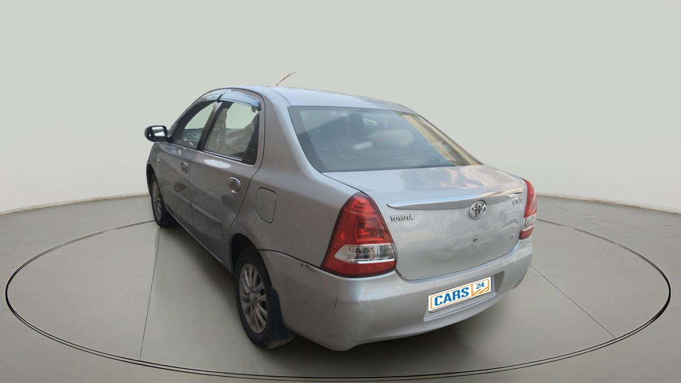 2011 Toyota Etios V, Petrol, Manual, 70,490 km, exterior