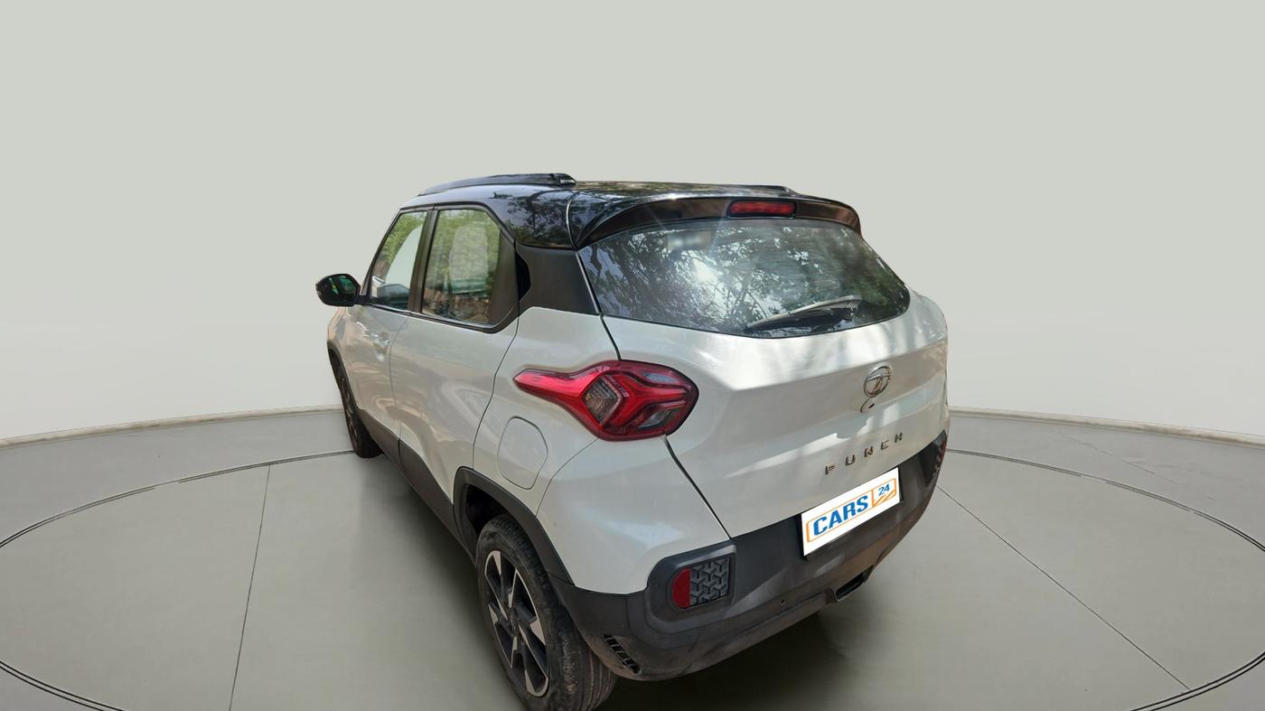 2021 Tata PUNCH CREATIVE IRA AMT 1.2 RTN DUAL TONE, Petrol, Automatic, 38,267 km, exterior