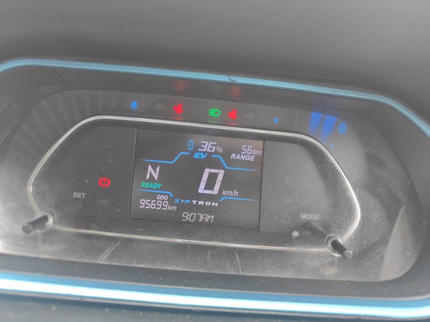 2021 Tata TIGOR EV XZ PLUS, Electric, Automatic, 95,699 km, interior
