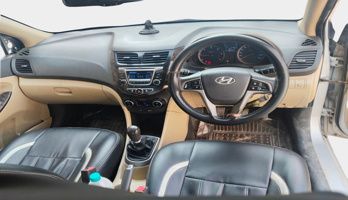 2015 Hyundai Verna FLUIDIC 1.6 CRDI S 4S, Diesel, Manual, 82,452 km, interior
