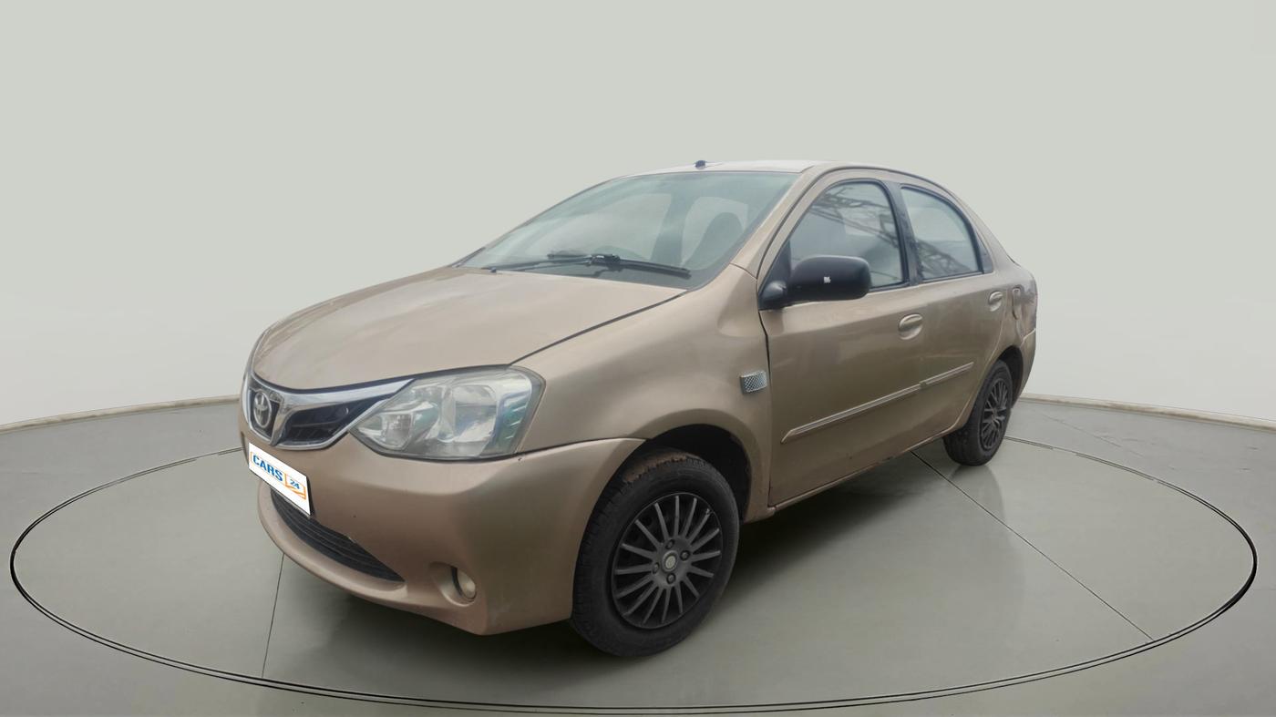 2011 Toyota Etios G, Petrol, Manual, 99,994 km, exterior